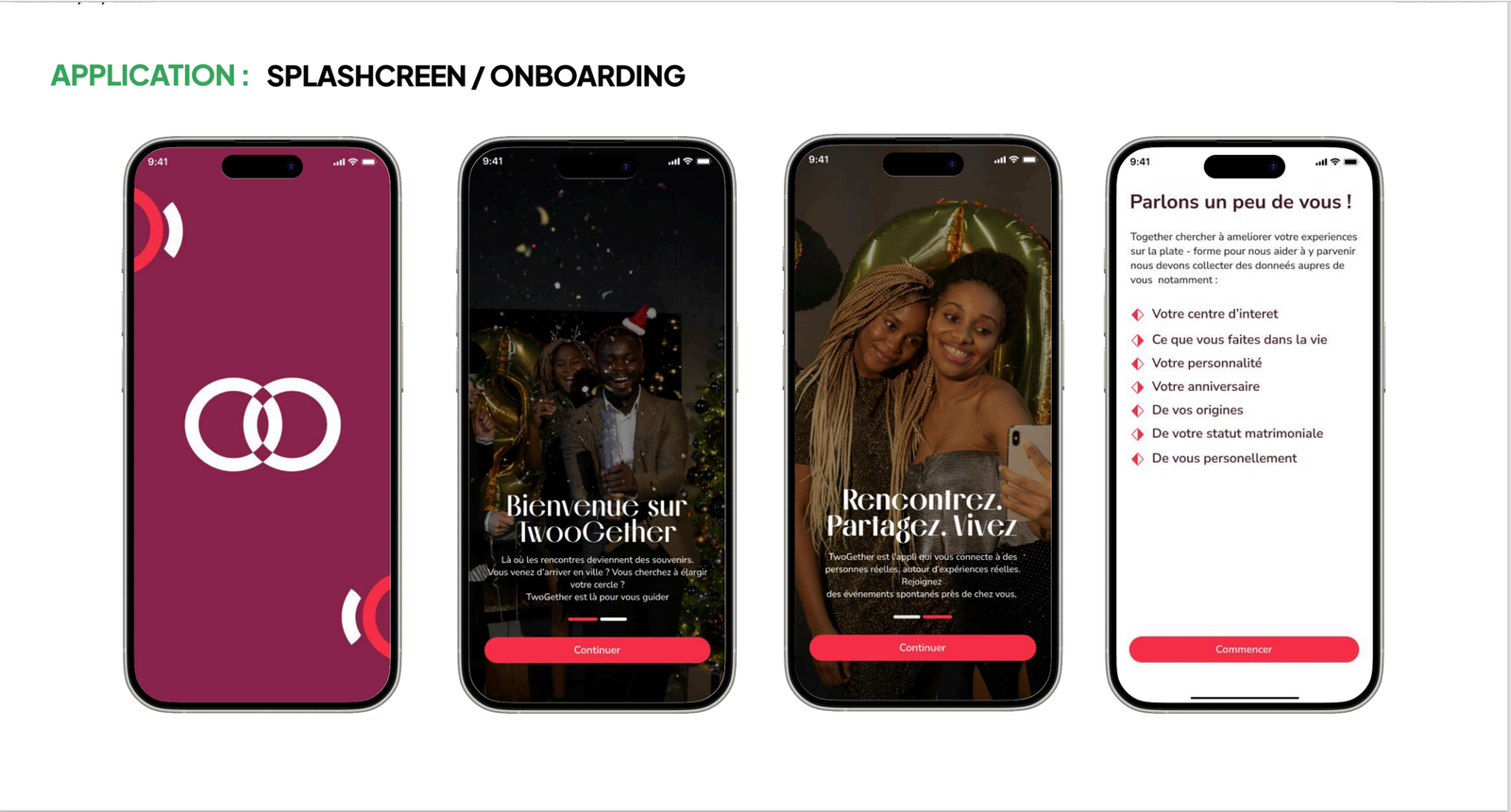 Twogether onboarding